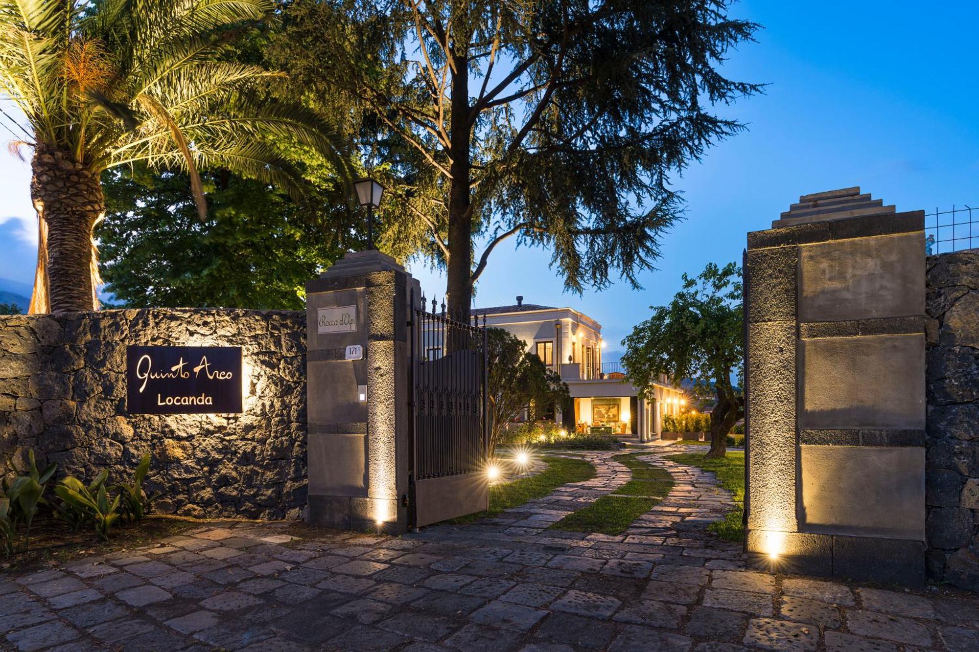 זפראנה אטניאה Locanda Quinto Arco מראה חיצוני תמונה