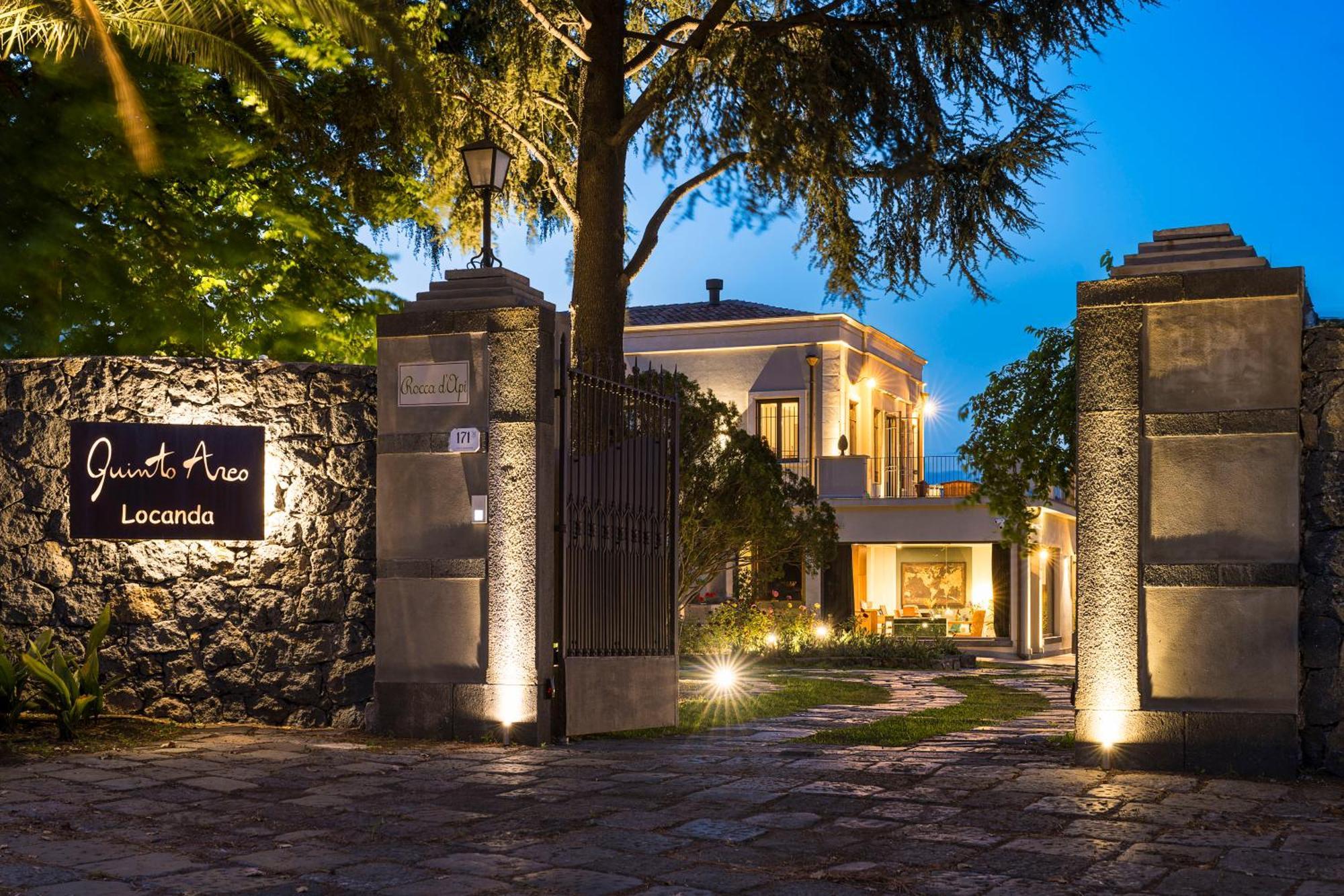 זפראנה אטניאה Locanda Quinto Arco מראה חיצוני תמונה